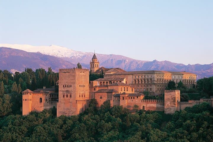 Panoramic view of the Alhambra from the Albaicín