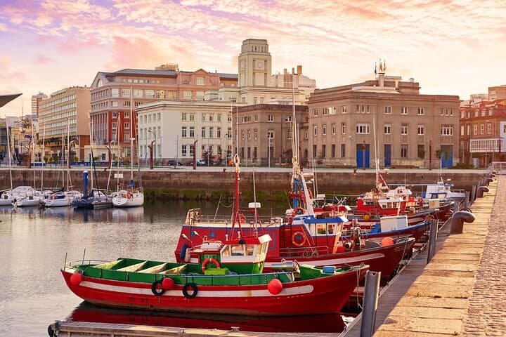 La Coruña Historic Old Town: 2 Hour Private Walking Tour
