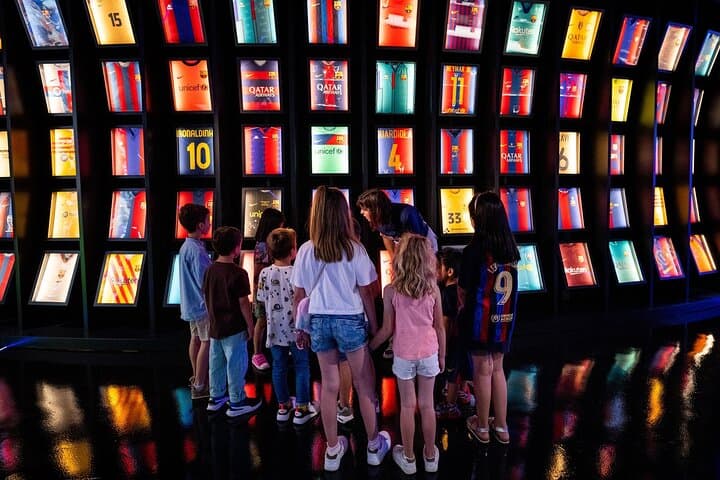 Barcelona City Hop On Hop Off and FC Barcelona Immersive Tour