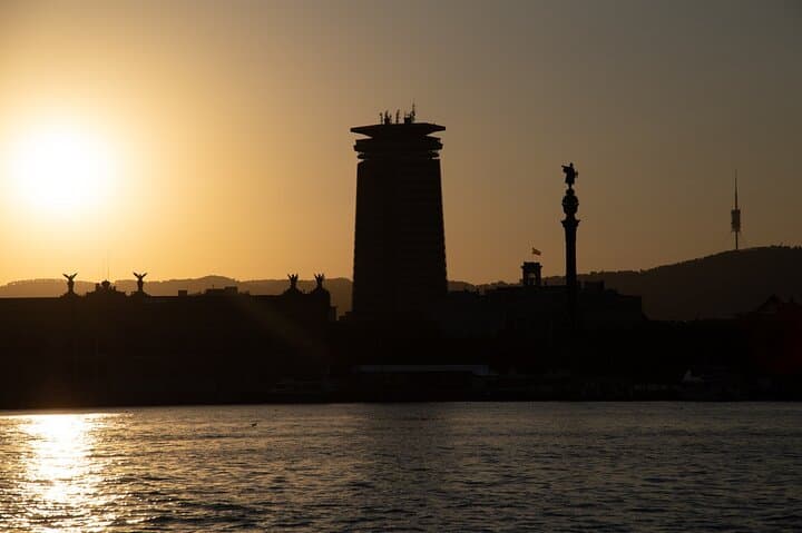 Barcelona Sightseeing Sailing with Multilingual Local Guide