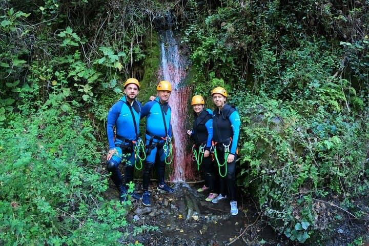 From Marbella: Guided Canyoning Tour in Sima del Diablo