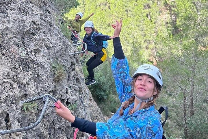 Via ferrata of Fuente de Godalla in Enguera