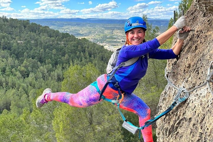 Via ferrata of Fuente de Godalla in Enguera