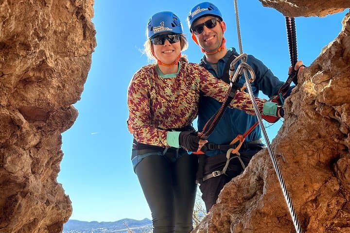 4 Hour Climbing Experience Via Ferratas of Bolón