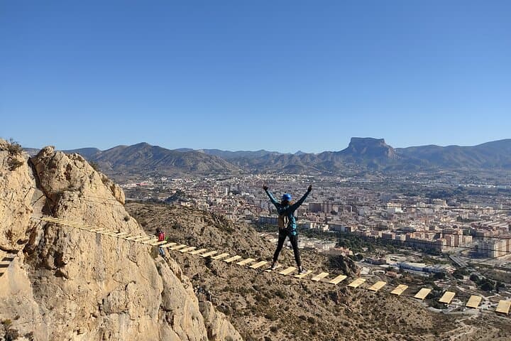 4 Hour Climbing Experience Via Ferratas of Bolón