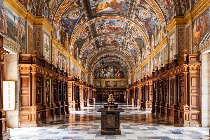 Interior of the Escorial Monastery