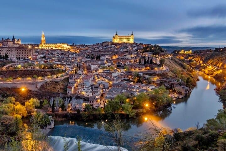Toledo at dusk