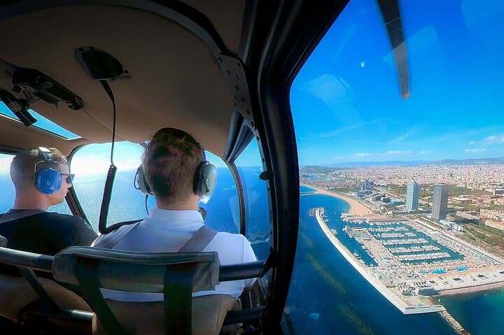 Barcelona Helicopter Flight: Unique View from The Sky