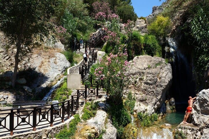From Albir & Benidorm: Algar Waterfalls day trip