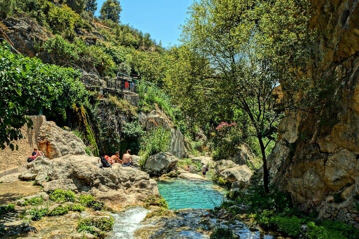 From Albir & Benidorm: Algar Waterfalls day trip
