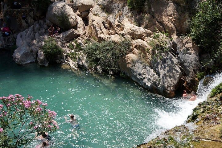 From Albir & Benidorm: Algar Waterfalls day trip