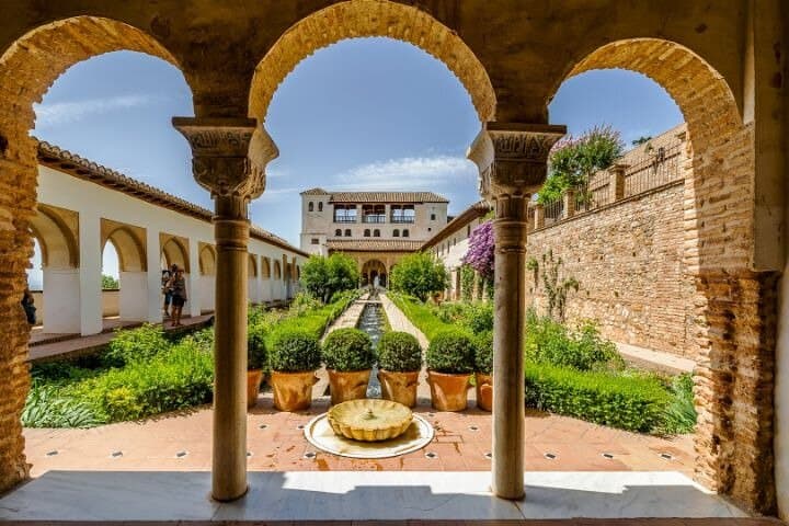 Generalife Palace in the Alhambra