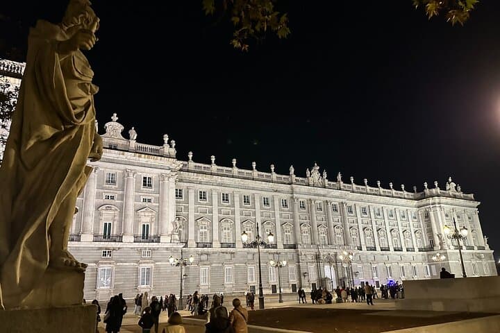 Off-the-crowds Highlights of Madrid at Night Private Guided Tour