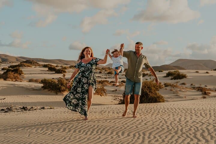 Private family photoshoot - Corralejo Fuerteventura