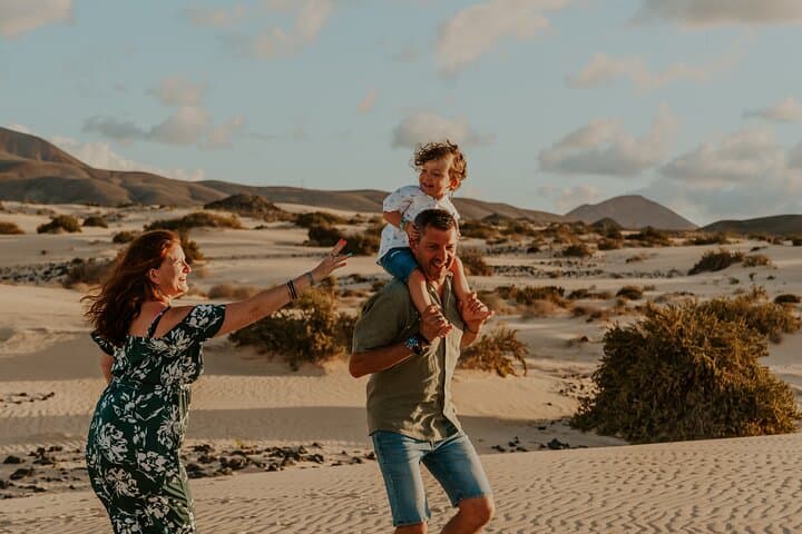 Private family photoshoot - Corralejo Fuerteventura