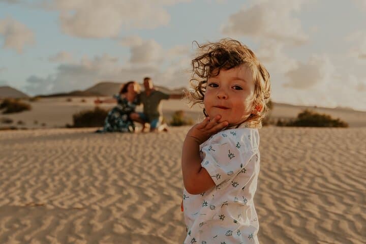 Private family photoshoot - Corralejo Fuerteventura