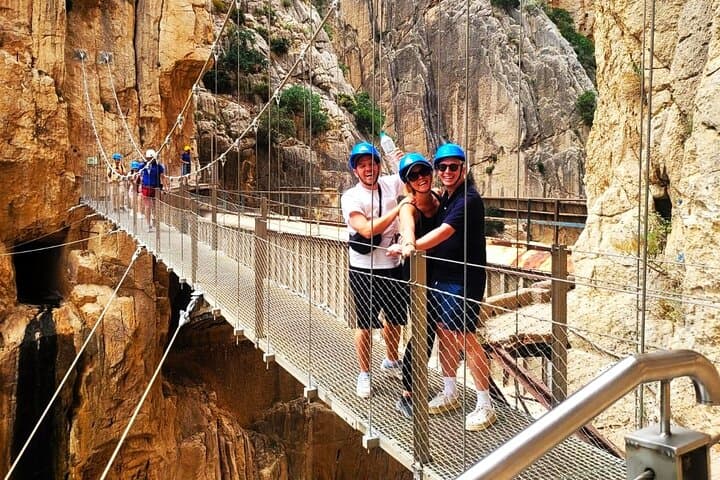 Caminito del Rey: Guided Hiking Tour with Ticket and Helmet
