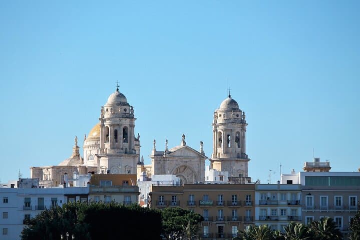 Explore Cadiz - Cathedral, Tavira Tower, Roman Theatre & Castle