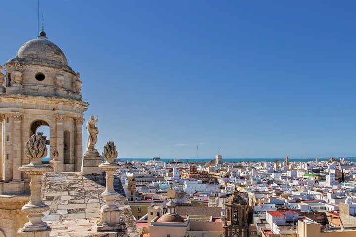 Explore Cadiz - Cathedral, Tavira Tower, Roman Theatre & Castle