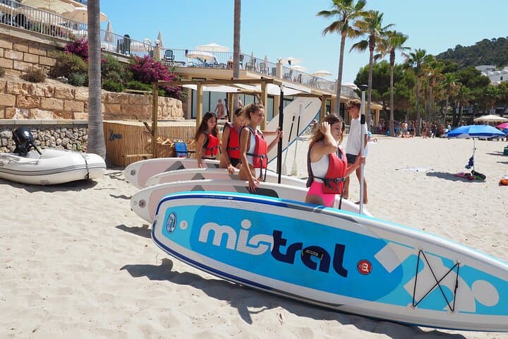 Stand UP Paddle Course in the beautiful bay of Sant Elm