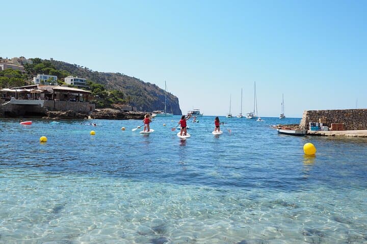Stand UP Paddle Course in the beautiful bay of Sant Elm