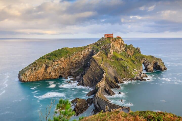 Gaztelugatxe and Guernica from San Sebastian