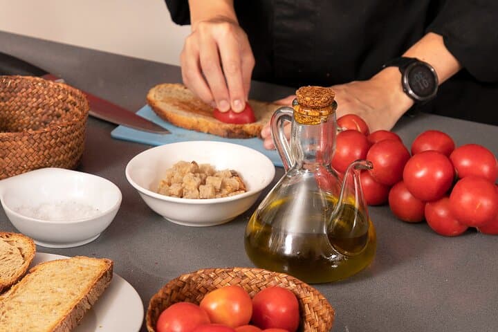 Hands-on cooking class
