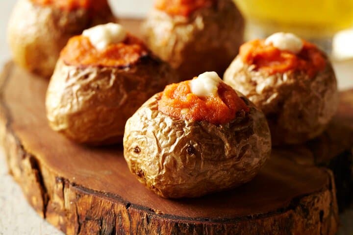 Potatoes Bravas style