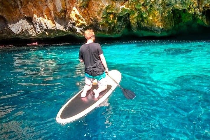Paddle Board Paradise: Magical Snorkel & Cave Exploring SUP Tour