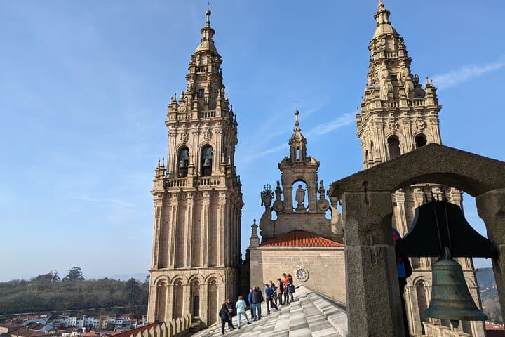 Visit to the Cathedral of Santiago with Roofs and Tower