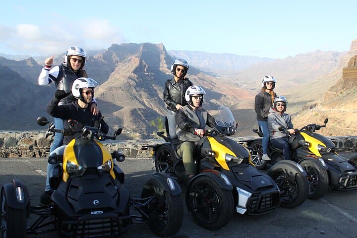 Can-am Ryker three wheels tricycle Mountain Tour (Maspalomas)