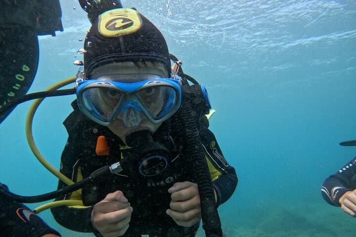 Try Dive in Abades Bay with a private instructor