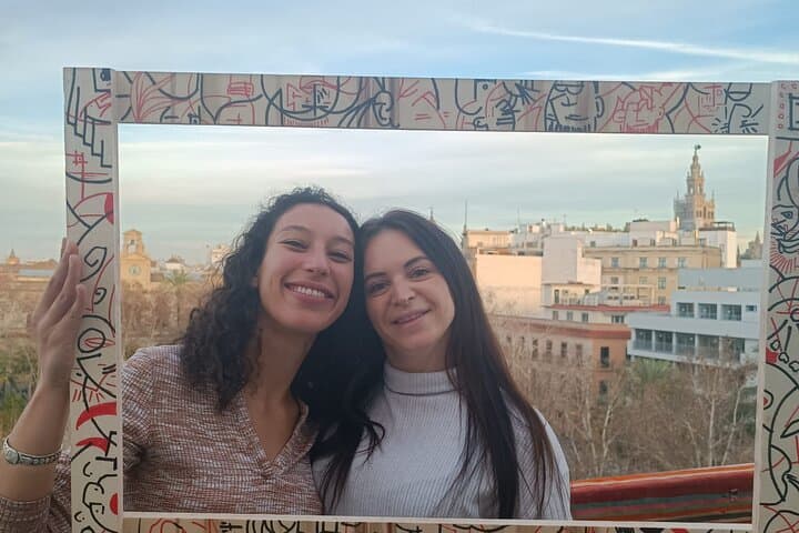Oriental dinner with a view of the Giralda