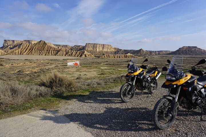Motorcycle Adventure through Bardenas Reales