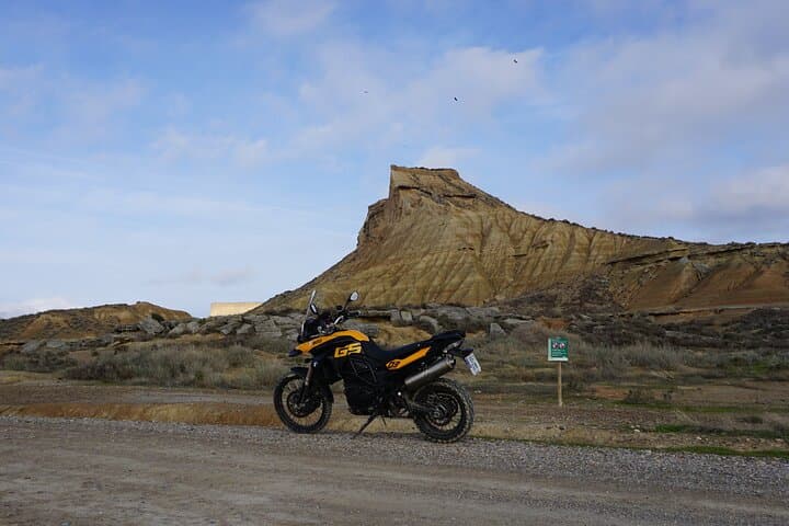 Motorcycle Adventure through Bardenas Reales