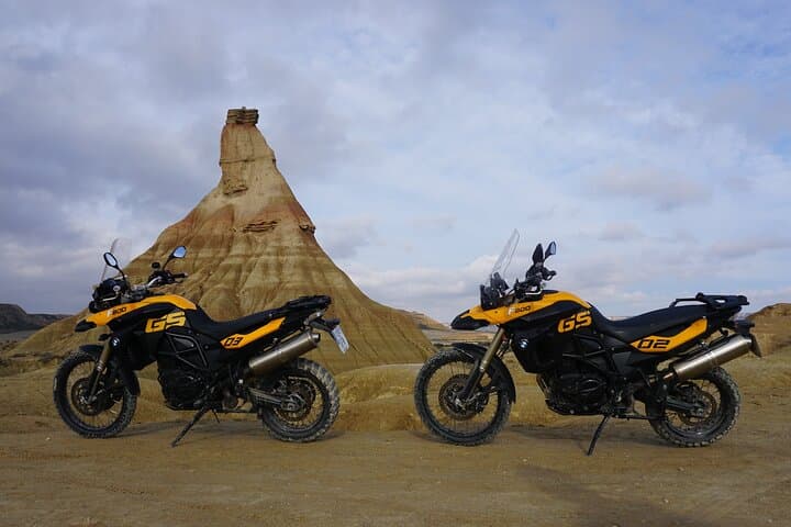 Motorcycle Adventure through Bardenas Reales
