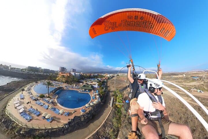 Paratrike Flight in Costa de Adeje with the World Champion