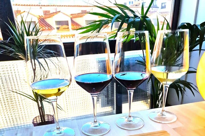 4 wines from different regions of Spain
