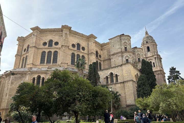 Malaga Highlights by Electric Car with Port Pick up