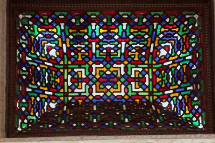 Detail of the dome of the Lindaraja viewpoint