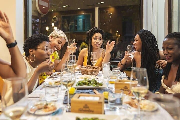 Our guests around a good table