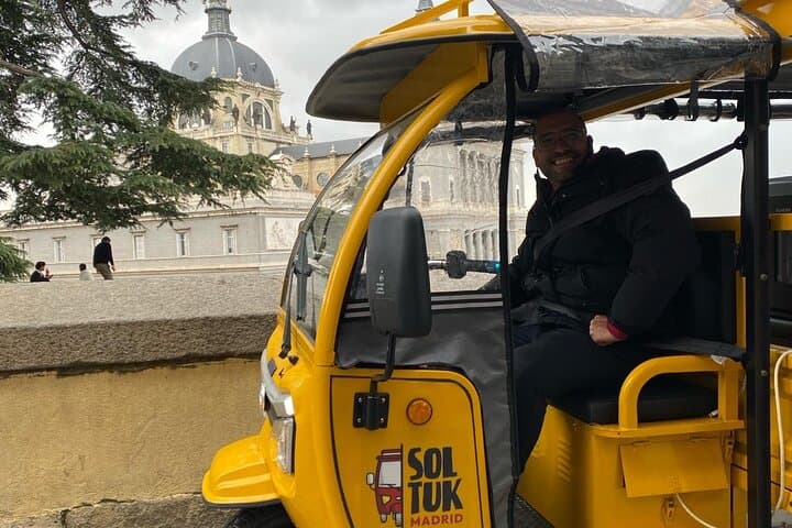 Tuk Tuk Tour of the Best of Madrid (booking only)