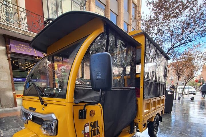 Tuk Tuk Tour of the Best of Madrid (booking only)
