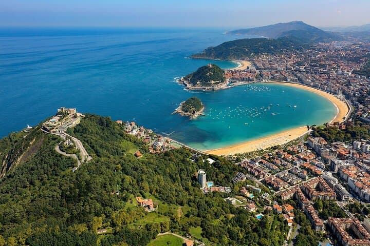 San Sebastian, Hondarribia, Getaria, Zarautz from Bilbao