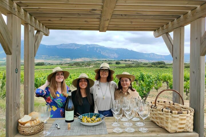 La Rioja wine tour: winery and traditional lunch from Bilbao