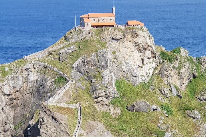 Bilbao, Guggenheim and Gaztelugatxe from San Sebastian