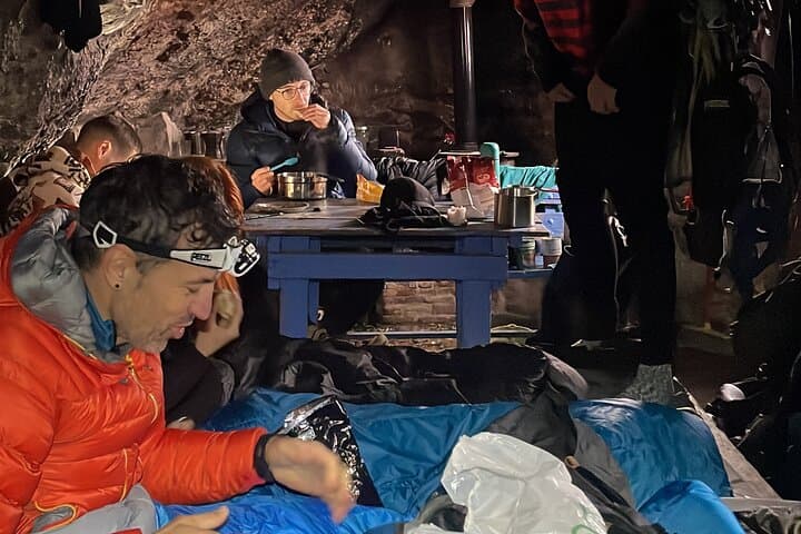 Ascension to Sant Jeroni and bivouac night in Montserrat