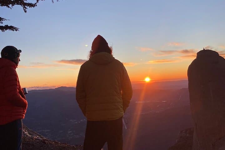 Ascension to Sant Jeroni and bivouac night in Montserrat