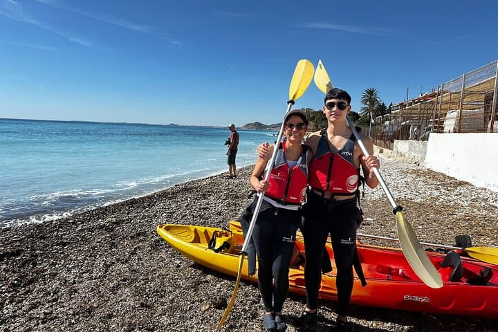Kayak Route Through Villajoyosa Coves from Alicante