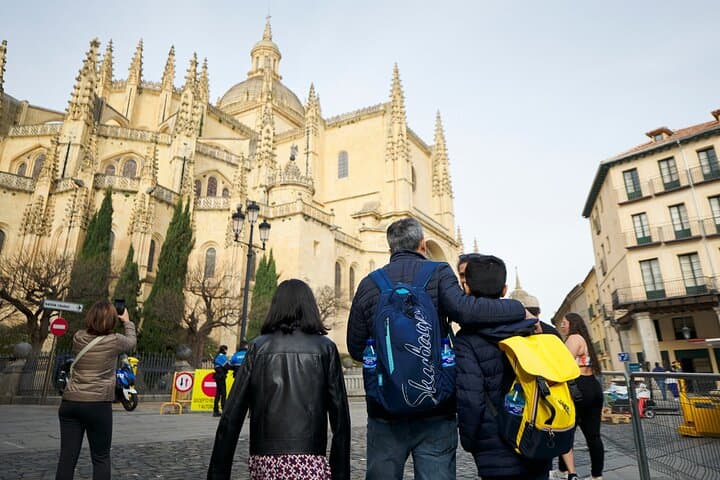From Madrid: Segovia & Toledo with Alcazar and Cathedral